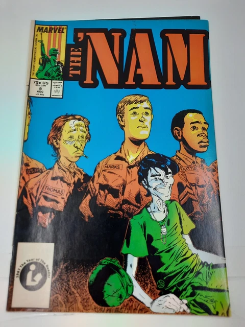 The ‘Nam #9. Marvel, 1987. Michael Golden. Vietnam War / Military. 6