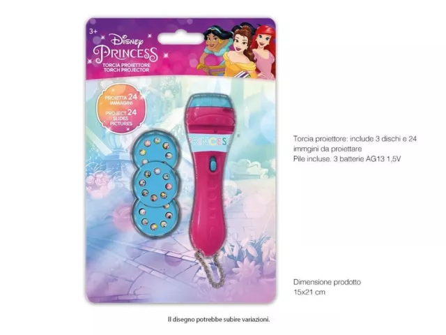 Disney Princess Torcia Proiettore Gioco Giocattolo Bambini dfh