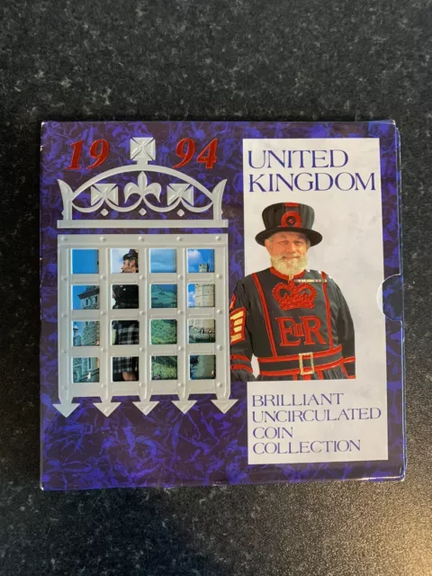 1994 UK Brilliant Uncirculated Coin Selection