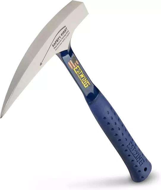 Estwing Rock Pick - 22 oz Geological Hammer with Pointed Tip & Shock Reductio...