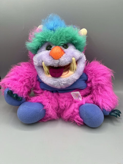 MY PET MONSTER Hand Puppet Wogster Plush Stuffed Animal Toy