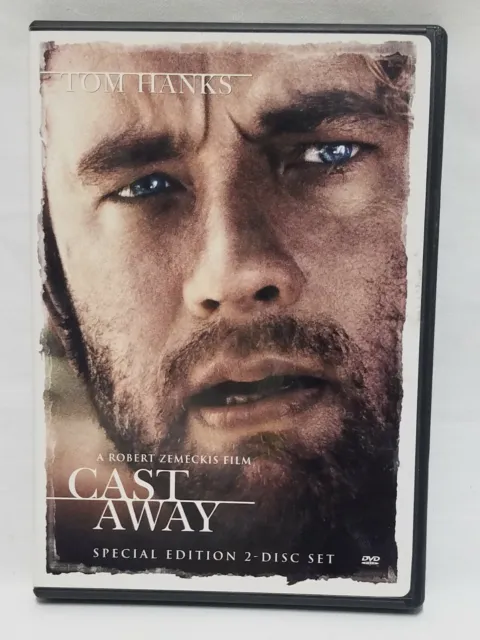 Cast Away (DVD, 2001, 2-Disc Set, Sensormatic Special Edition)