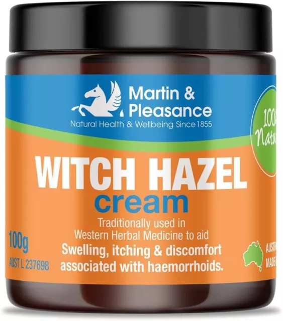 Martin & Pleasance Herbal Cream 100g - Natural Witch Hazel Cream-AU