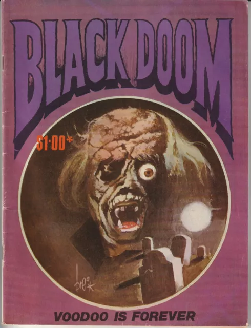 Australian Horror Comic: Black Doom - Gredown 1980 - 100 Huge Pages