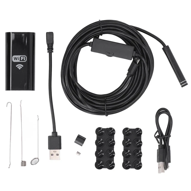 WiFi Borescope Camera ABS Aluminum Alloy Compact Waterproof 2MP Mobile Phone
