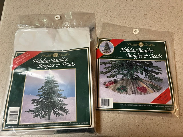Mill Hill Holiday Baubles 1993 brazaletes y cuentas perenne con cuentas grandes y kit base
