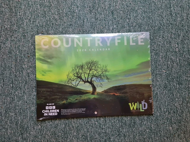 COUNTRYFILE CALENDAR 2026 Wild Encounters Brand New Still Sealed RM ...