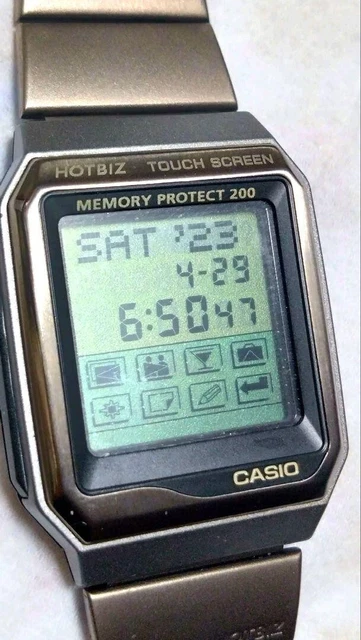 Casio VDB-2000 Data Bank Men's Wristwatch Digital Quartz from japan