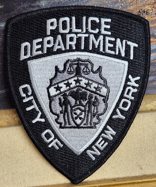NYPD VINTAGE OFFICIAL New York City Police Department Subdued Shoulder
