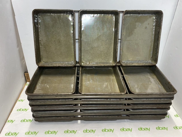 Vintage Strapped Loaf Cake Pans Lockwood Commercial Baking Pans