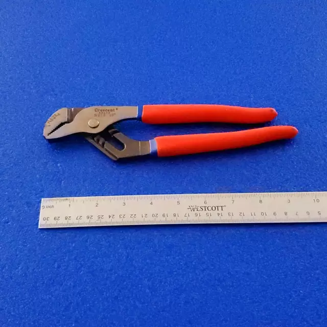 New Old Stock - Crescent 10" Straight Jaw Tongue & Groove Pliers P/N R210 Lot