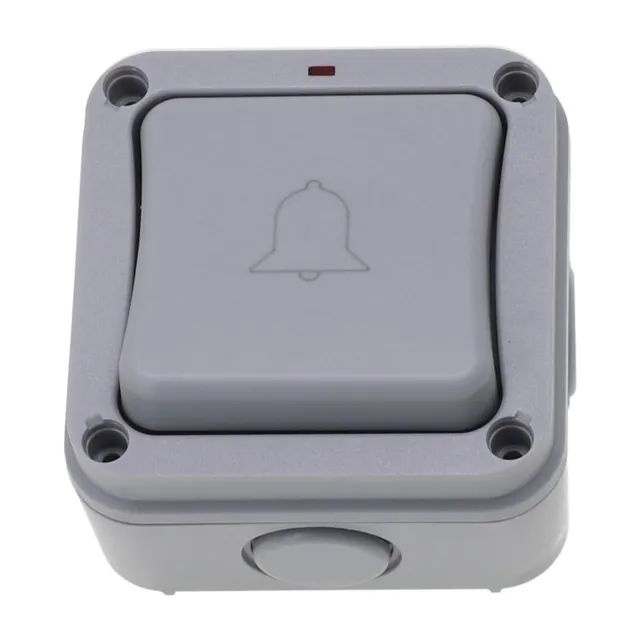 High Quality Plastic Doorbell Switch Waterproof and Dustproof IP66 Rated