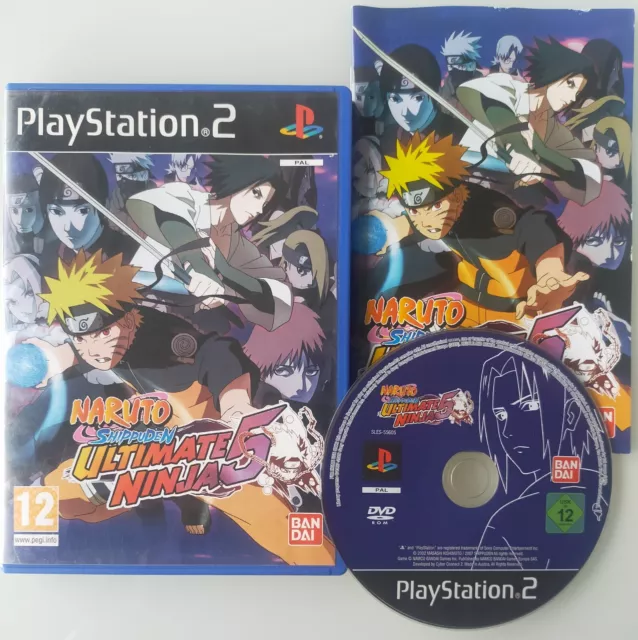 PLAYSTATION 2 PS2 - Naruto Ultimate Ninja 2 (Complete With Manual