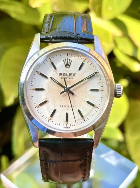 Rolex Oyster 6424 Gents 1956 36mm Vintage Watch, Rolex S/H, Original Reciept