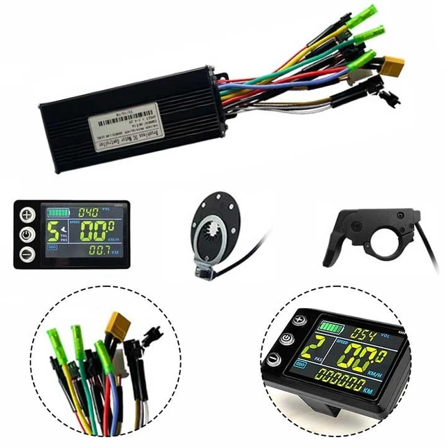 KIT COMPLETO CONVERSIONE scooter elettrico con controller e display LCD ...