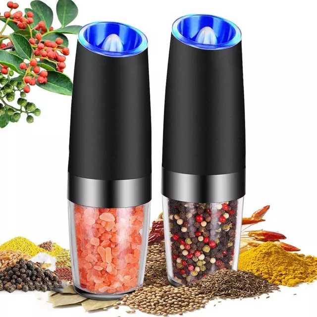 Electric Automatic Operation Stainless Steel Gravity Salt & Pepper Grinder Mills