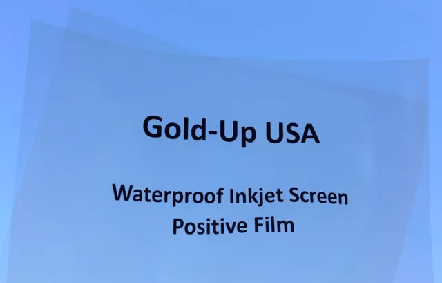 Waterproof Inkjet Transparency Film 13" x 100' / roll - 4mil