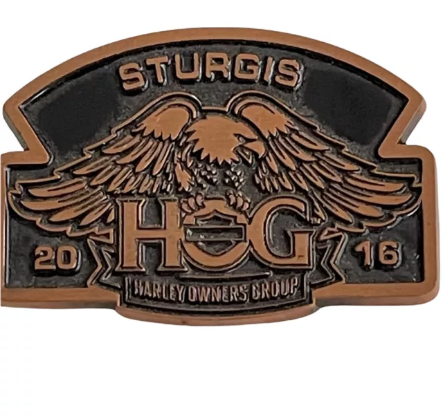 Harley Davidson HOG Sturgis Pin 2016 Harley Owners Group