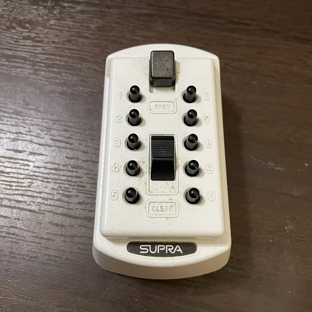 Kidde Supra Key Safe / Key Vault Lock Box Push Button Combination