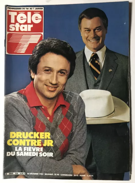 ►Tele Star 326/1982 - Drucker - J.r. - Super Jaimie - Costelle - Belmondo