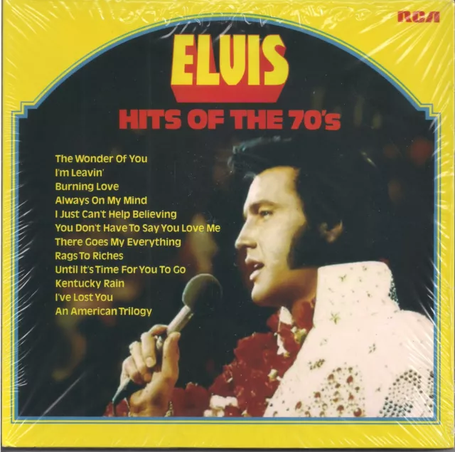 ELVIS PRESLEY "Hits of the 70's" / FTD / 2 CDs / Booklet / 2012 / SEALED! / RARE