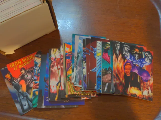 1994 Flair Marvel Annual Trading Card Singles Complete Your Set NM/M