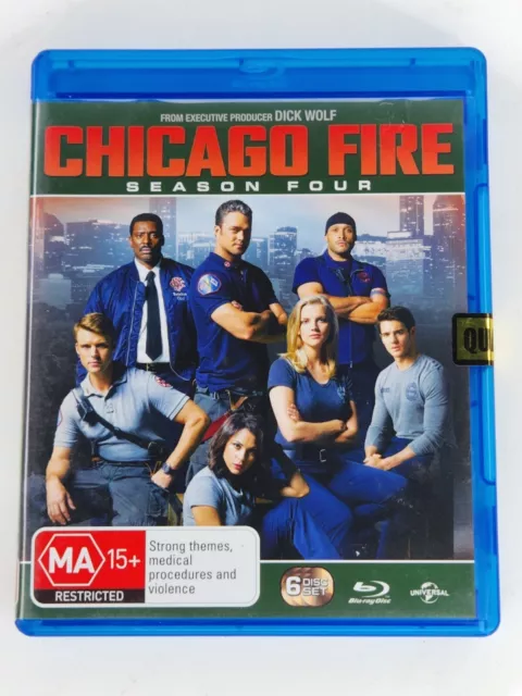 Chicago Fire Season 4 Blu-ray Region B (AUS) New