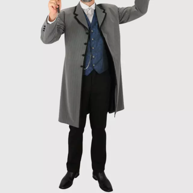 Men's 19th century-inspired gentleman Frock Coat