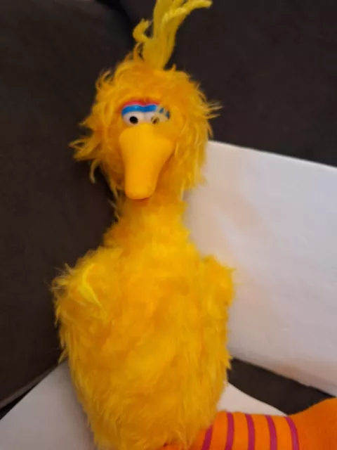 Big Bird Sesame Street Stuffed Plush Vintage