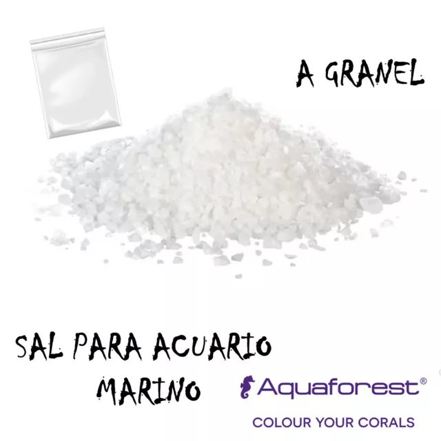 Aquaforest sea salt 10kg a granel sal acuario marino corales y peces marinos