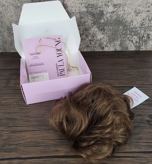 Pieza de cabello Paula Young #A1169 Modest Touch WhisperLite color #18