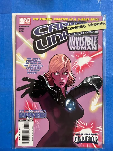 Captain Universe Invisible Woman #1 MARVEL Comics 2006 | Combined Shipping B&B