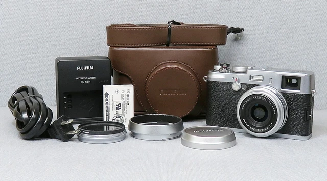 FUJIFILM FINEPIX X Series X100 12.3MP Digital Camera - Silver