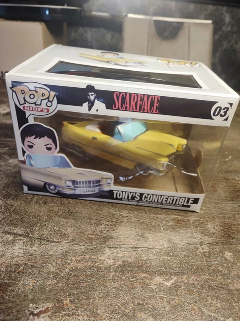 Funko Pop Tony`s Convertible 03 Scarface sehr selten Sammlung FUNKO POP