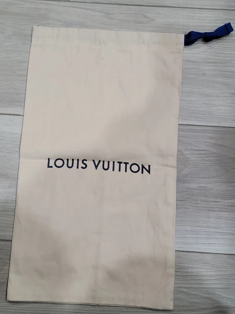 Authentic Louis Vuitton Drawstring Dust Bag 15.5” X 9”