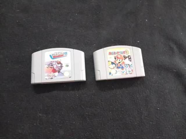 Mario Party 3 Spiel N64+Wayne Gretzkys 3d Hockey 98 Gebraucht