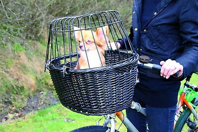 Cesta de bicicleta con rejilla 50 × 41 × 35 cm hasta 8 kg cesta de perro bicicleta perro
