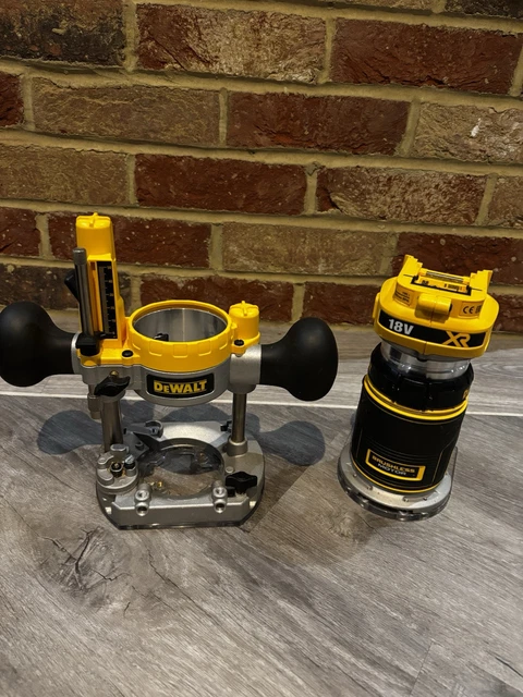Dcw600 Router Bit Set DEWALT DCW600 18V XR Cordless Compact Router With Plunge Base £187.92 ...