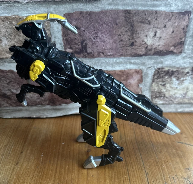 POWER RANGERS DINO CHARGE BLACK PARA ZORD FIGURE Megazord Piece Vintage