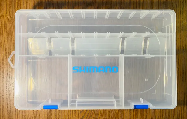 SHIMANO STORAGE BOX Shm-37Cb Jerkbait Fishing Lure Tackle With Baits  Included $39.99 - PicClick