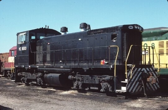 Wc 1563 Sw-1500 N Fond Du Lac Wi (Wisconsin Central) Original Slide 5-8-94 T20-6