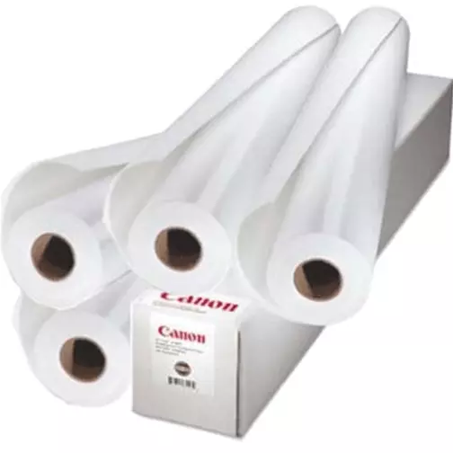 NEW 4x Canon A1 Large Format Bond Paper Roll 610mm x 100m Box Rolls