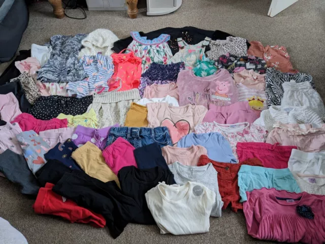 Girls Bundle Clothes Aged 2-3 Years. Please See Description.