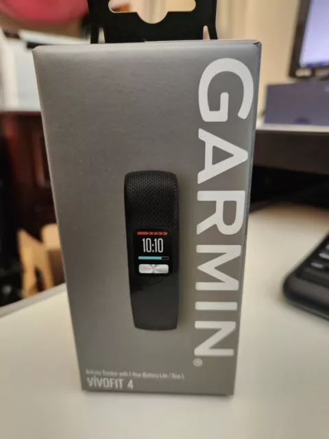 Garmin Vivofit 4 Black  ** BRAND NEW ** Size L