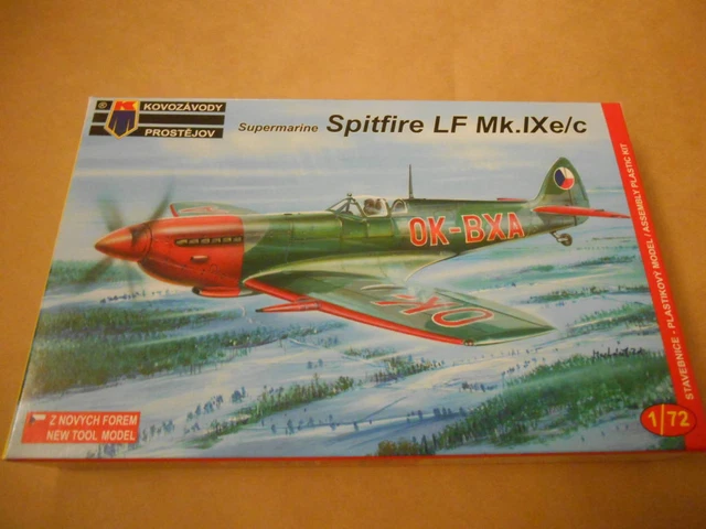 Nationwide 290 Included 1/72 Kp Model England Supermarine Spitfire Lf Mk.Ixe/C