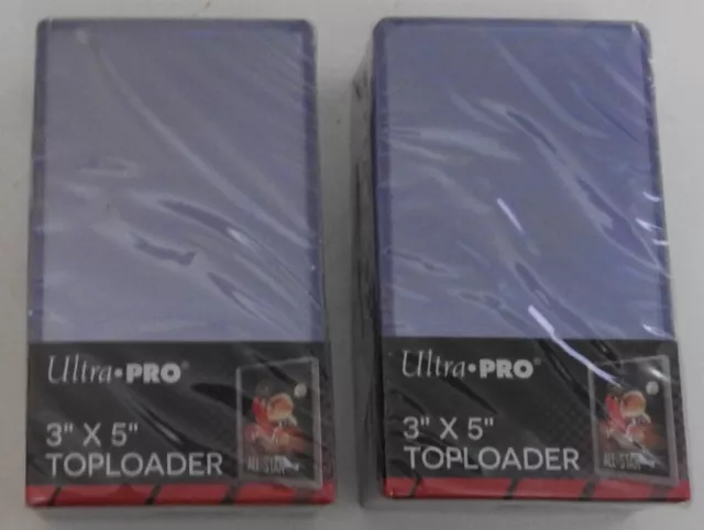 ULTRA PRO 3X 4 Regular Toploaders - Clear Rigid Top Loaders (10-200) -  Pokemon £0.99 - PicClick UK
