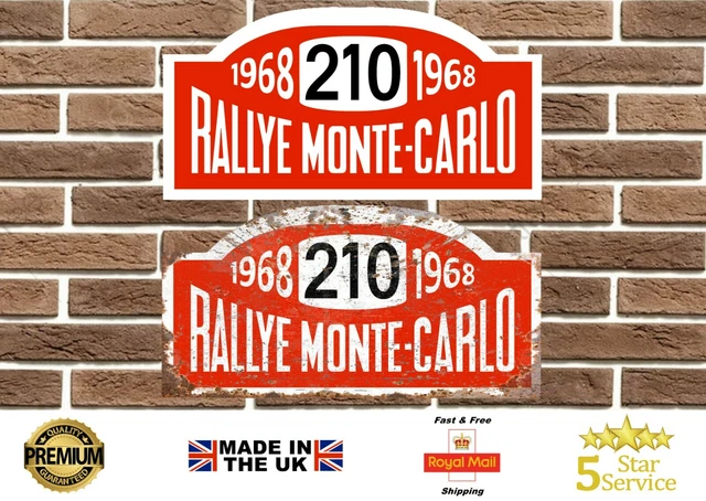 Placa Ralllye de Monte - Carlo Histórico 019