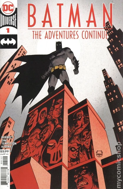 Batman the Adventures Continue 1C Johnson Variant 2nd Printing NM 2020