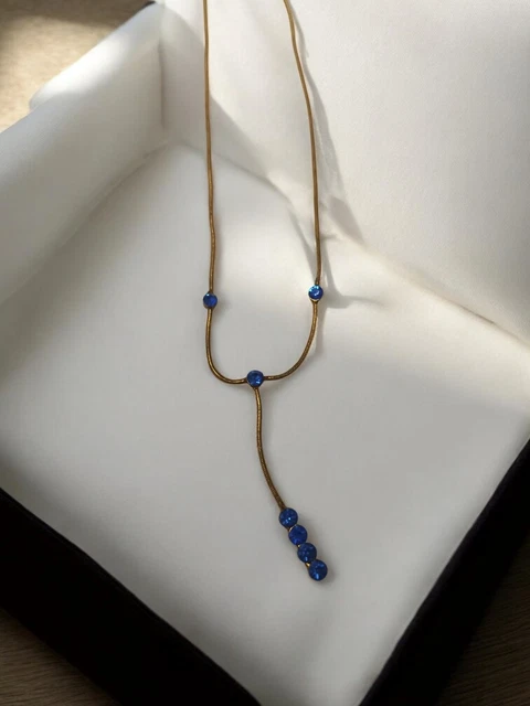 Collier Vintage Fantaisie Ancien - Bijou Rétro D'occasion - Pour Collectionneurs Ou Style Rétro
