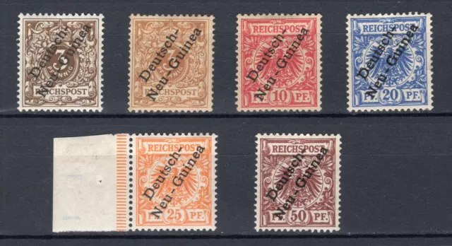 Deutsch-Neuguinea aus 1-6 Einzelmarken auswählbar